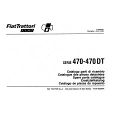 Fiat 470 - 470DT Parts Manual